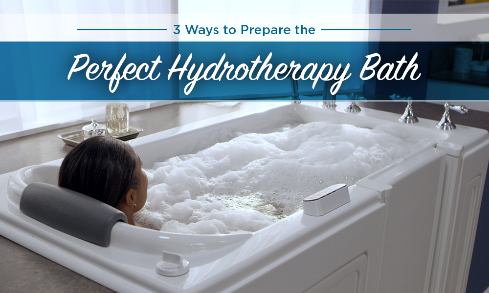 3 Ways to Prepare the Perfect Hydrotherapy Bath